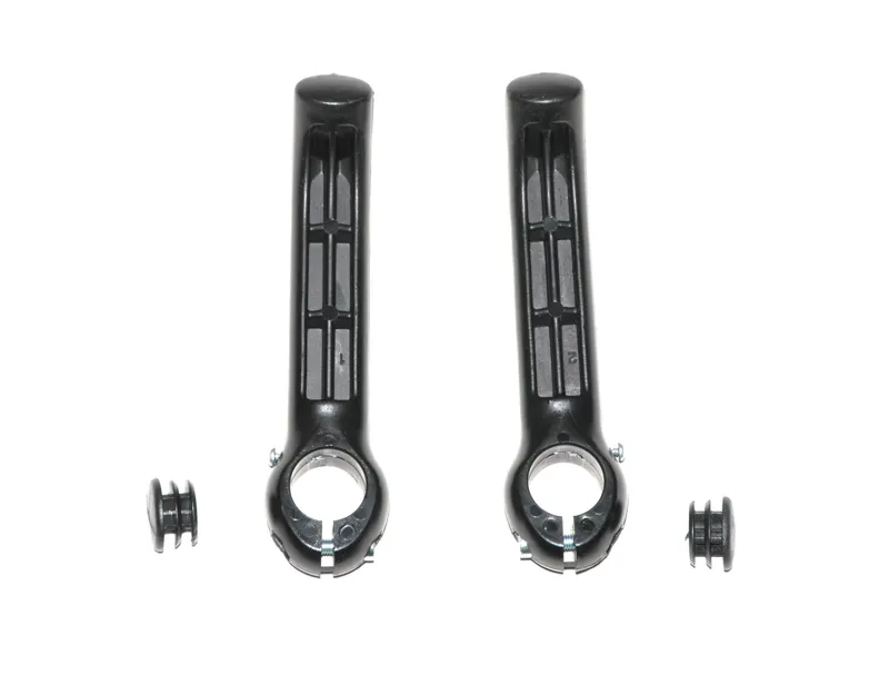 Nylon Handlebar Bar End Grips Black-3